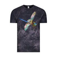 Cloud Black Dragon Fly Vintage Tee - LillyAllenDesigns