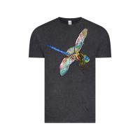 Vintage Black Dragon Fly Vintage Tee - LillyAllenDesigns