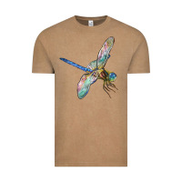 Vintage Coffee Dragon Fly Vintage Tee - LillyAllenDesigns