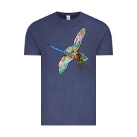 Vintage Denim Dragon Fly Vintage Tee - LillyAllenDesigns