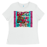 White all i brought back with me was some sand in my boots tumbler Ladies Tee - HRA Design Shop