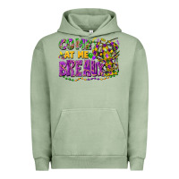 Pigment Oil Green Come at me breaux Urban Hoodie - FaDigitalArtStudio
