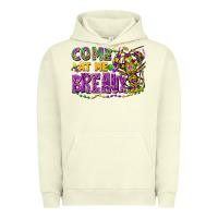 Pigment Pistachio Come at me breaux Urban Hoodie - FaDigitalArtStudio
