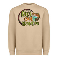 Mushroom reel cool  grandpa Heavyweight Sweatshirt - MaliasSmallBusiness