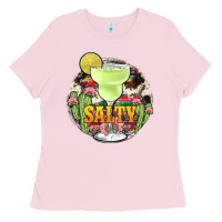 Bubblegum Pink salty Ladies Tee - JahusDesignShop