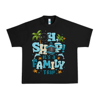 Black oh ship its a family trip Urban Heavy Tee - MaliasSmallBusiness