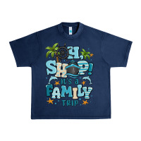 Navy oh ship its a family trip Urban Heavy Tee - MaliasSmallBusiness