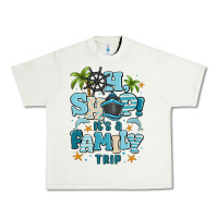 Pistachio oh ship its a family trip Urban Heavy Tee - MaliasSmallBusiness