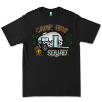 Black camp fire squad Premium Tee - CowhideDigitalArt