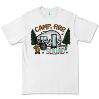 White camp fire squad Premium Tee - CowhideDigitalArt