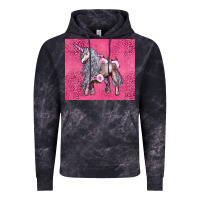 Cloud Black unicorn Vintage Hoodie - LillyAllenDesigns