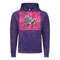 Cloud Purple unicorn Vintage Hoodie - LillyAllenDesigns