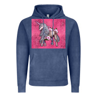 Vintage Denim unicorn Vintage Hoodie - LillyAllenDesigns