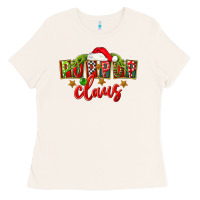 Bone christmas pop pop claus Ladies Tee - FaDigitalArtStudio