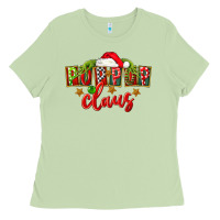 Matcha christmas pop pop claus Ladies Tee - FaDigitalArtStudio