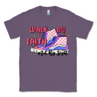 Lavender walk by faith Classic Tee - MaliasSmallBusiness