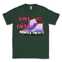 Sports Green walk by faith Classic Tee - MaliasSmallBusiness