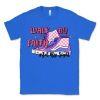 True Royal walk by faith Classic Tee - MaliasSmallBusiness