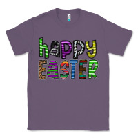 Lavender Happy Easter Classic Tee - CowhideDigitalArt