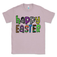 Lilac Happy Easter Classic Tee - CowhideDigitalArt