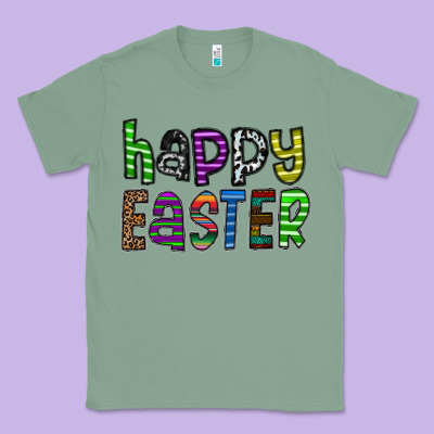 Happy Easter Classic Tee Designed By Cowhidedigitalart