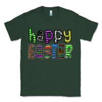 Sports Green Happy Easter Classic Tee - CowhideDigitalArt