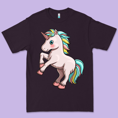 Cute Unicorn Premium Tee Designed By Fadigitalartstudio