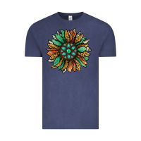Vintage Denim thanksgiving fall sunflower Vintage Tee - Jasminsmagicworld