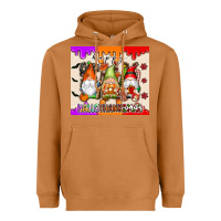 Meerkat Happy Hallothanksmas gnomes Heavyweight Hoodie - texasbilliewilder
