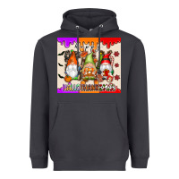 Smoke Happy Hallothanksmas gnomes Heavyweight Hoodie - texasbilliewilder