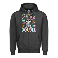 Charcoal Heather so hoppin boujee Zipper Hoodie - Artiststas
