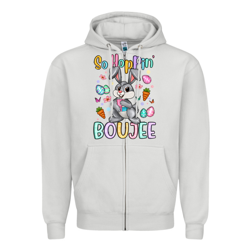 So Hoppin Boujee Zipper Hoodie by Artiststas | Teevron