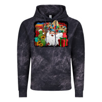 Cloud Black Santa Claus Spanish Christmas Vintage Hoodie - Jasminsmagicworld