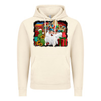 Vintage Artic Santa Claus Spanish Christmas Vintage Hoodie - Jasminsmagicworld