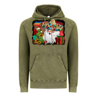Vintage Olive Santa Claus Spanish Christmas Vintage Hoodie - Jasminsmagicworld
