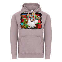 Santa Claus Spanish Christmas Vintage Hoodie | Teevron