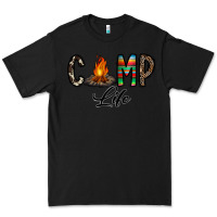 Black camp life Premium Tee - CowhideDigitalArt