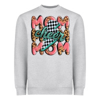 Heather Grey cheer mom Heavyweight Sweatshirt - MaliasSmallBusiness
