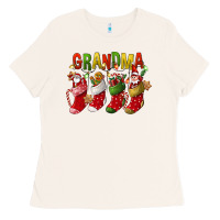 Bone christmas grandma Ladies Tee - FaDigitalArtStudio