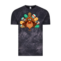 Cloud Black thanksgiving turkey Vintage Tee - Jasminsmagicworld