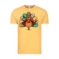 Vintage Mustard thanksgiving turkey Vintage Tee - Jasminsmagicworld