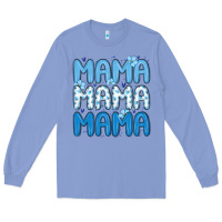 Colony Blue valentines day mama Long Sleeve Tee - MaliasSmallBusiness