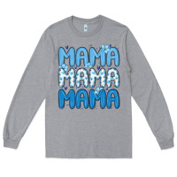 Heather Grey valentines day mama Long Sleeve Tee - MaliasSmallBusiness