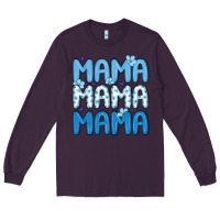 Plum valentines day mama Long Sleeve Tee - MaliasSmallBusiness