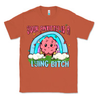 Copper your anxiety is a lying bitch Classic Tee - MaliasSmallBusiness