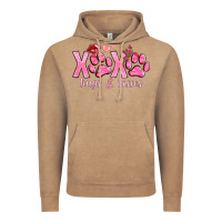 Vintage Coffee xoxo hugs and kisses paws Vintage Hoodie - NancyCooperArtShop