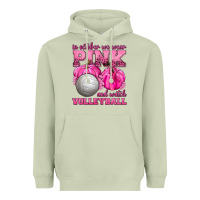 Matcha In October We Wear Pink and Watch Volleyball Heavyweight Hoodie - texasbilliewilder