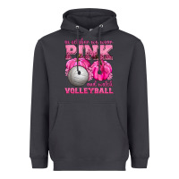 Smoke In October We Wear Pink and Watch Volleyball Heavyweight Hoodie - texasbilliewilder