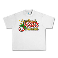 Lunar Rock jesus is the reason with christmas candy ado Urban Heavy Tee - AdoDesignShop