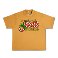 Peanut Butter jesus is the reason with christmas candy ado Urban Heavy Tee - AdoDesignShop